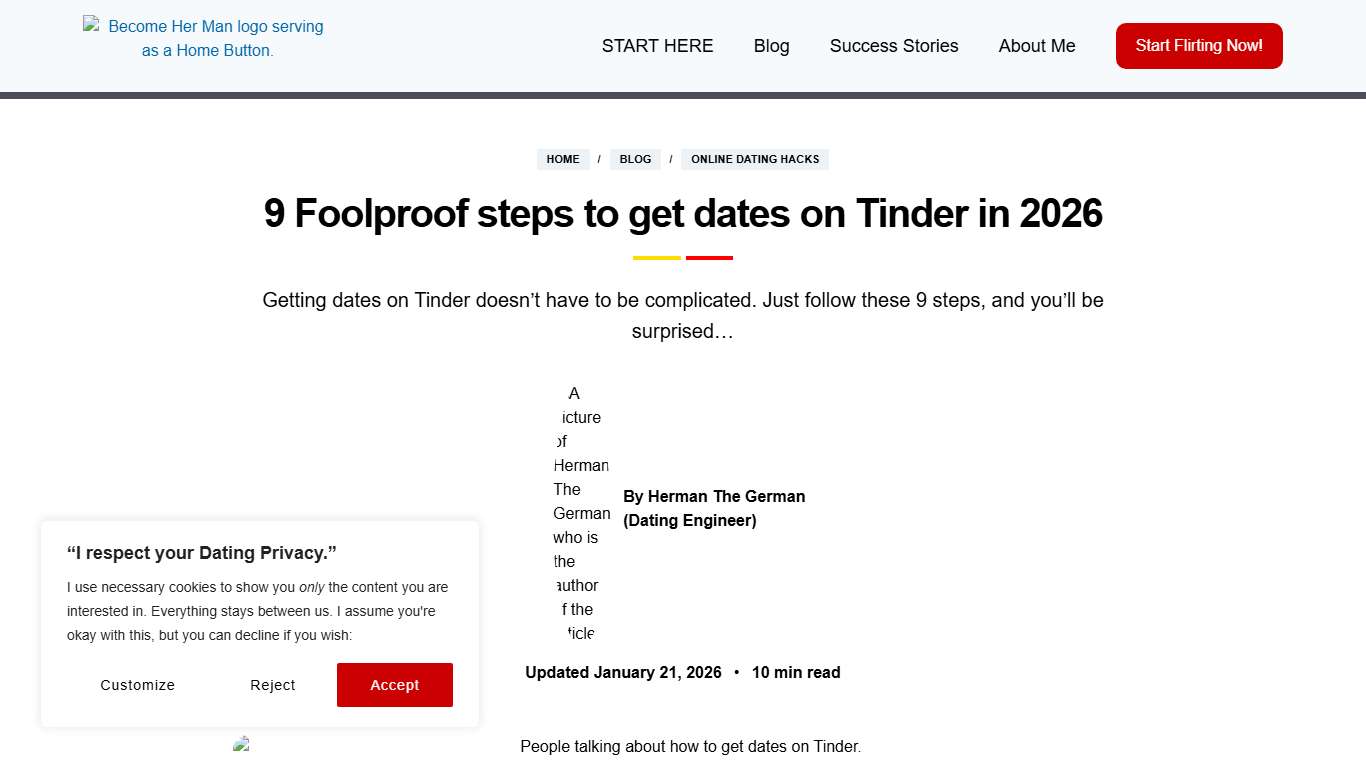 9 Foolproof Steps To Get Dates On Tinder Fast In 2026